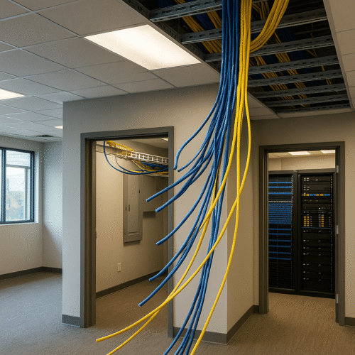 Commercial Network Cabling Service