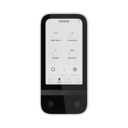 Ajax White Touchscreen KeyPad - ENS Security