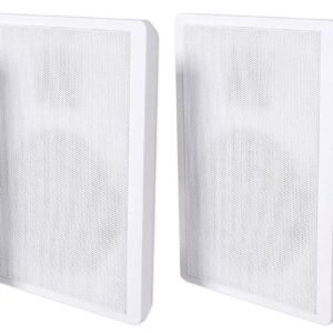 (2) ROCKSLIM WHITE — Wall-Mount Speakers (5.25 in, 240W)
