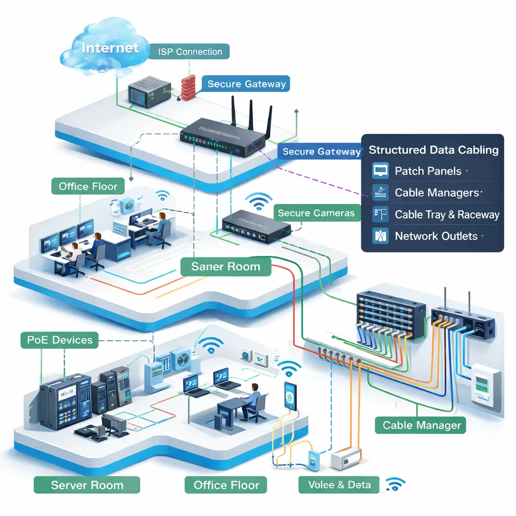 Structured Cabling Services for Better Network Support