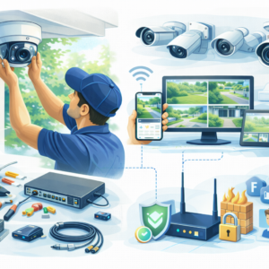 On-Site IP Camera System Install