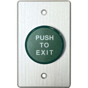 AC-06 — Mushroom Exit Button (NC/NO/Common