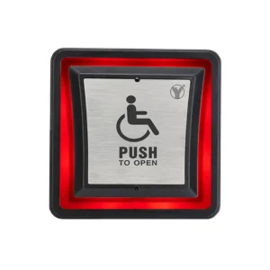 AHW-DRABL-SFLG — Push Button for Accessibility Entry (Dual Status LED)
