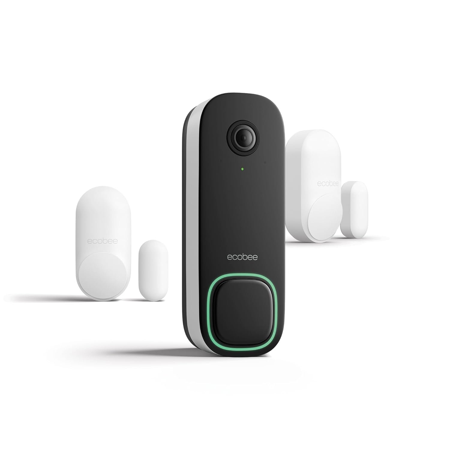 ecobee — Smart Doorbell Camera (Wired) + SmartSensor 2-Pack