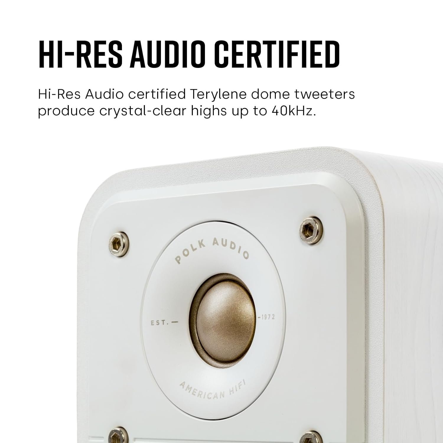 ES10BRN — Polk Signature Elite ES10 Bookshelf Speaker (4 Inch Woofer)