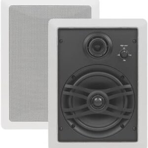 Install: NSIW470WH In-Wall Speaker Pair (On-Site)