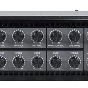 RCS180-6 — 180W 6-Zone 70V Commercial Amplifier (Bluetooth)