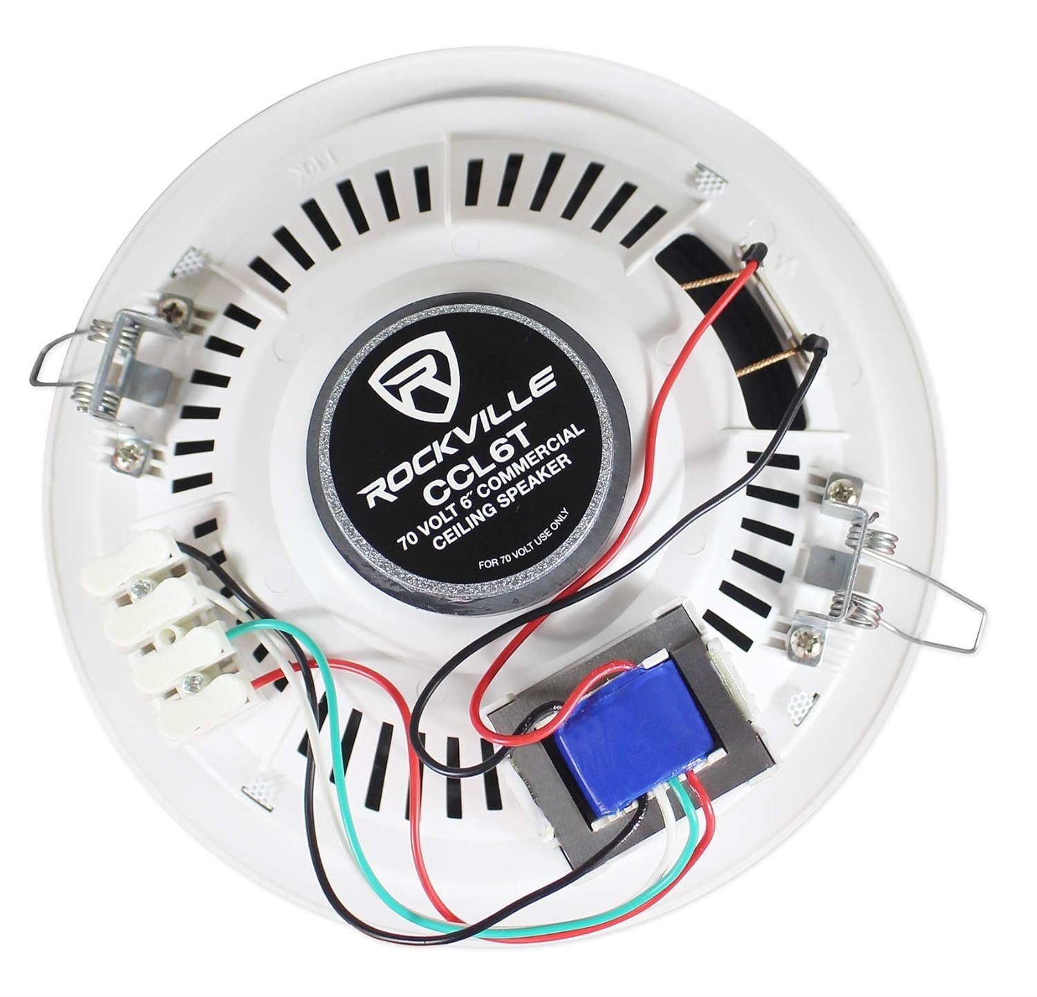 RCS180-6 + CCL6T — 6-Zone Amp with 16x6in Speakers (180W 70V) RCS180-6 + CCL6T — 6-Zone Amp with 16x6in Speakers (180W 70V)