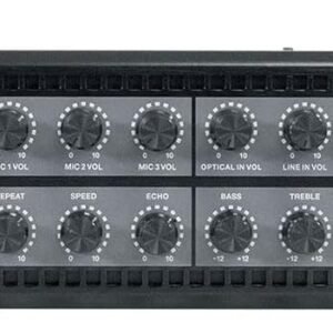 RCS650-6 — Rockville Commercial Amplifier (650W 6-Zone 70V)