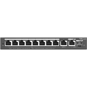 RG-ES210GS-P — Reyee 10-Port GbE Smart PoE+ Switch (120W PoE+)