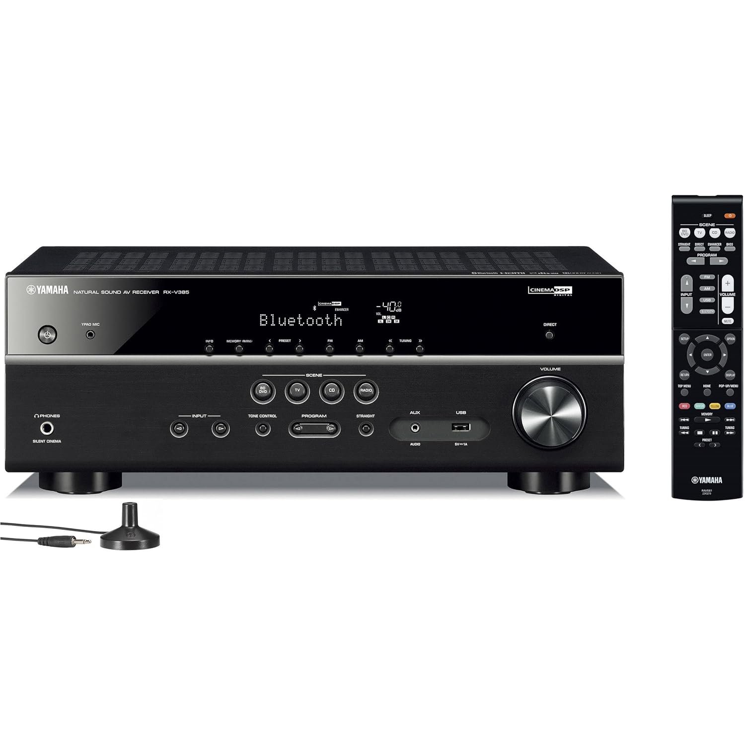 RX-V385BL_AG2-1 — RX-V385 5.1ch AV Receiver (4K, Bluetooth)