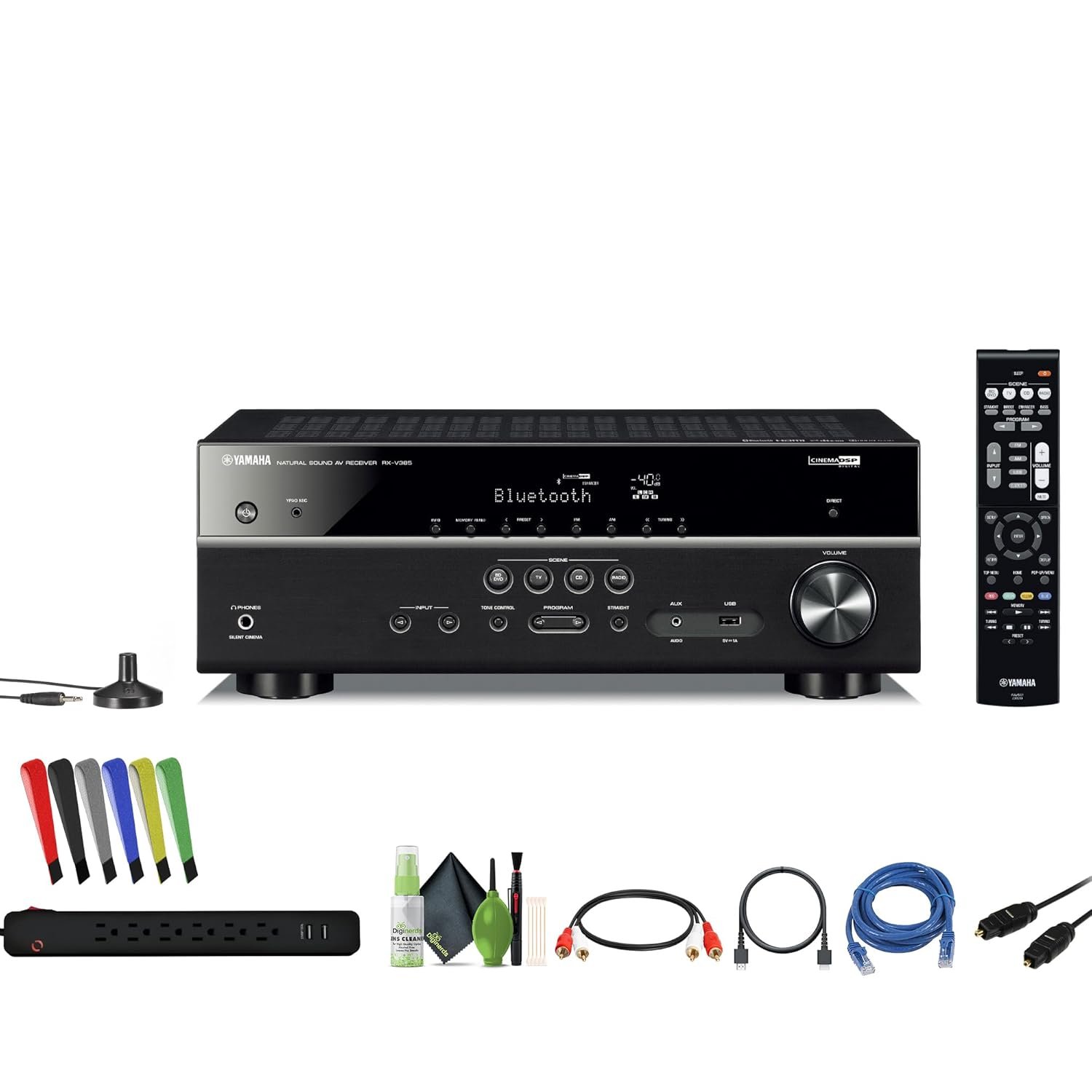 RX-V385BL_AG2-1 — RX-V385 5.1ch AV Receiver (4K, Bluetooth)