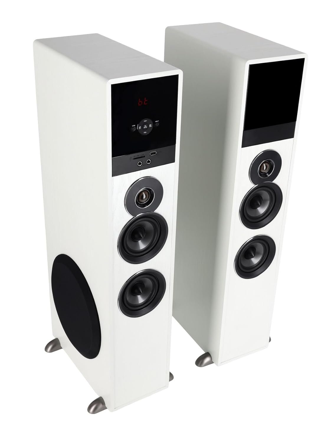 TM80B — Rockville Powered Home Theater Tower Speaker (800W)