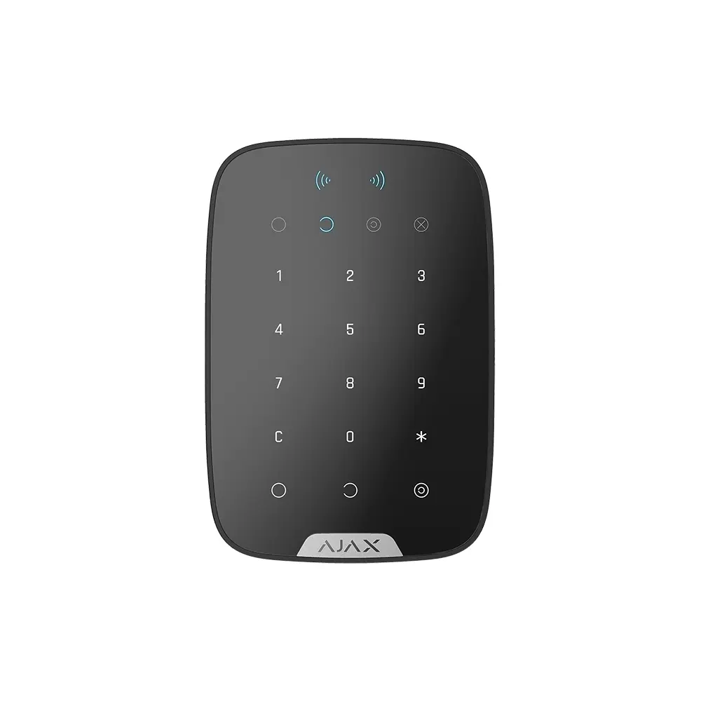 42815.83.BL3 — Ajax Keypad Plus Black (Wireless touch keypad)