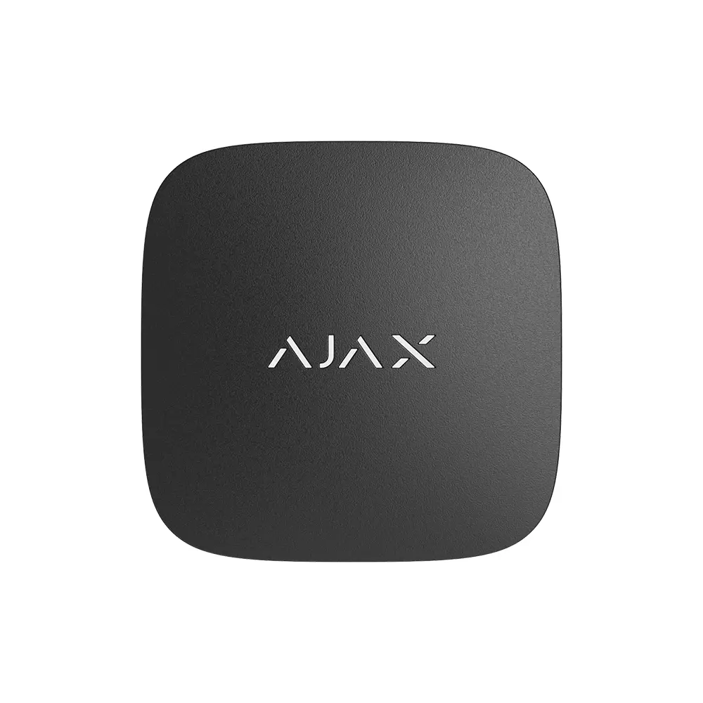 57536.135.BL3 — Ajax LifeQuality Black Smart Wireless Monitor (Temp, Humidity, CO₂, Air Quality)