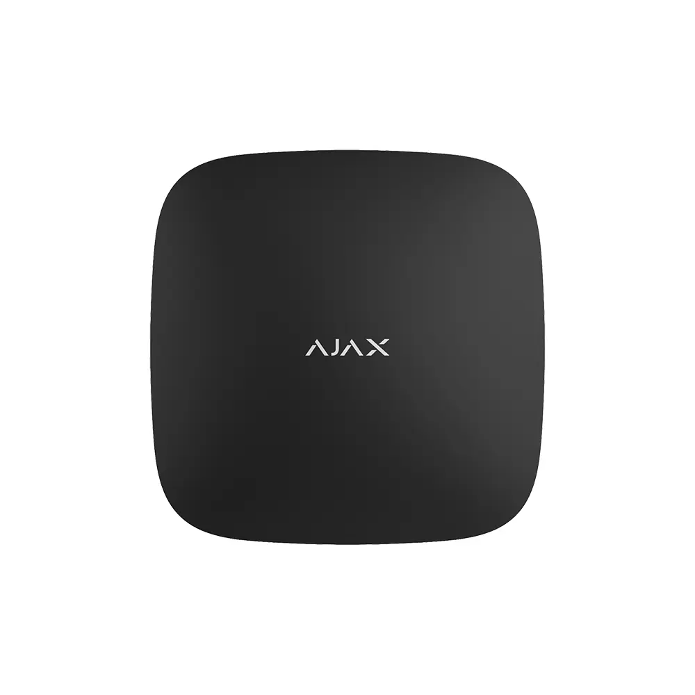72010.40.BL3 — Ajax Hub 2 Plus with SIM Black (Control Panel with Jeweller and Wings Support)