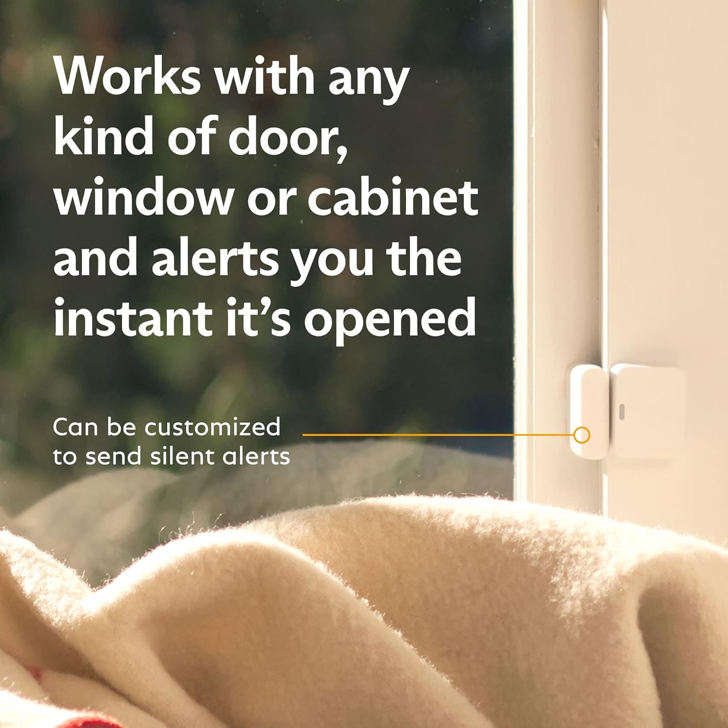 8 Piece Wireless Home Security System — Smart Home Compatible Security Kit