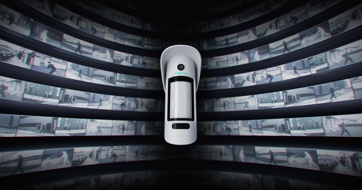 Ajax MotionCam Outdoor (PhOD) — Wireless Outdoor Motion Sensor (Photo on Demand)