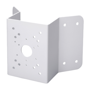 Corner Mount for PTZ — SECC Pole Mount Bracket (Neat & Integrated Design)