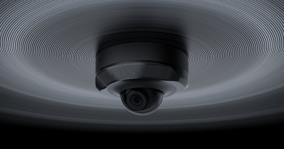 DomeCam Mini — AI-Powered IP Security Camera (8 Mp, 85° Viewing Angle)