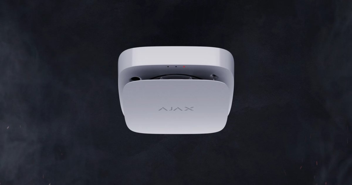 FireProtect 2 RB — Wireless Heat and Smoke Detector (Replaceable Batteries)