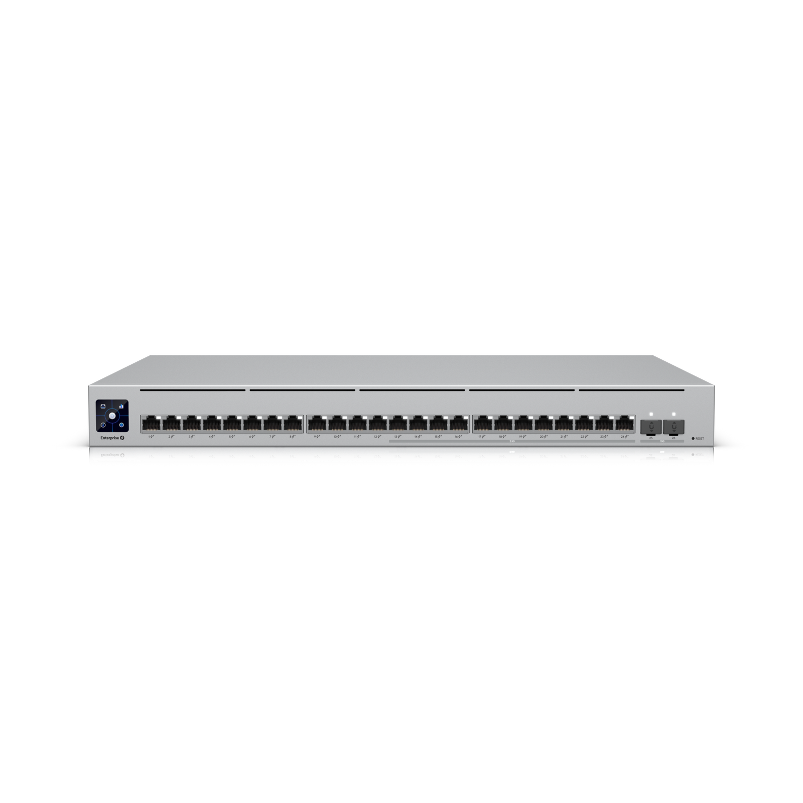 Switch Enterprise 24 PoE — 24-Port Layer 3 Switch with 2.5 GbE PoE+ Output