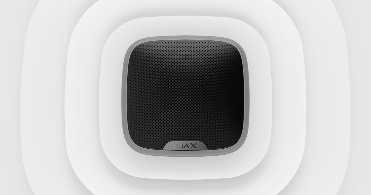 Wireless Siren for Indoor and Outdoor Use