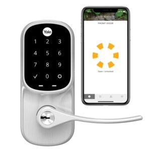 YRL226-CBA-619 — Yale Assure Wi-Fi Smart Door Lever (Satin Nickel)
