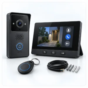 Video intercom and entry station equipment