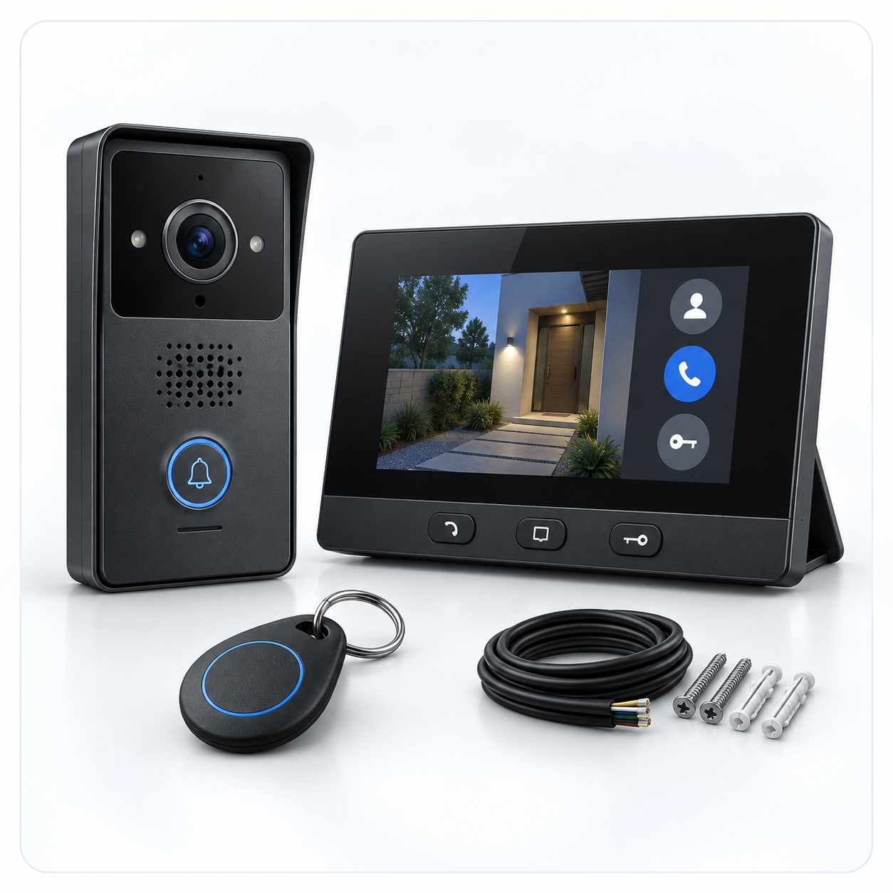 Intercom / Door Station Setup Video intercom and entry station equipment