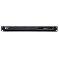 Yamaha MTX5-D Dante 8x8 Multi-Zone DSP Processor QSC MP-A80V 8-Channel Commercial Music and Paging Amplifier - Cloud 504 Technologies