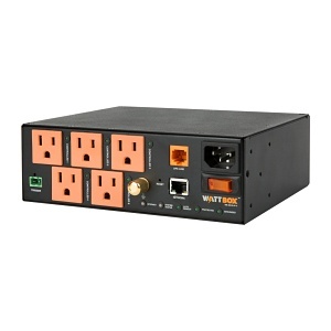 CyberPower RKBS15S2F12R Rackbar Surge Protector WattBox WB-300VB-IP-5 VersaBox IP Power Conditioner with OvrC Home, 5-Controlled Outlets - Cloud 504 Technologies