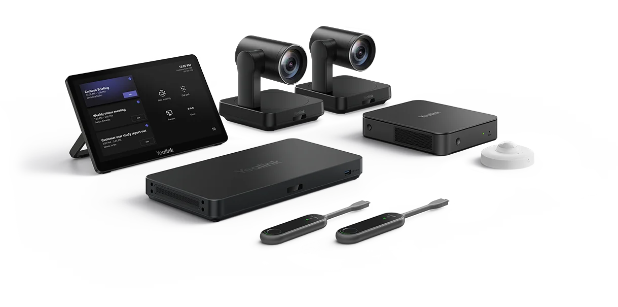 Yealink MeetingBar A40 video conferencing system with touch console